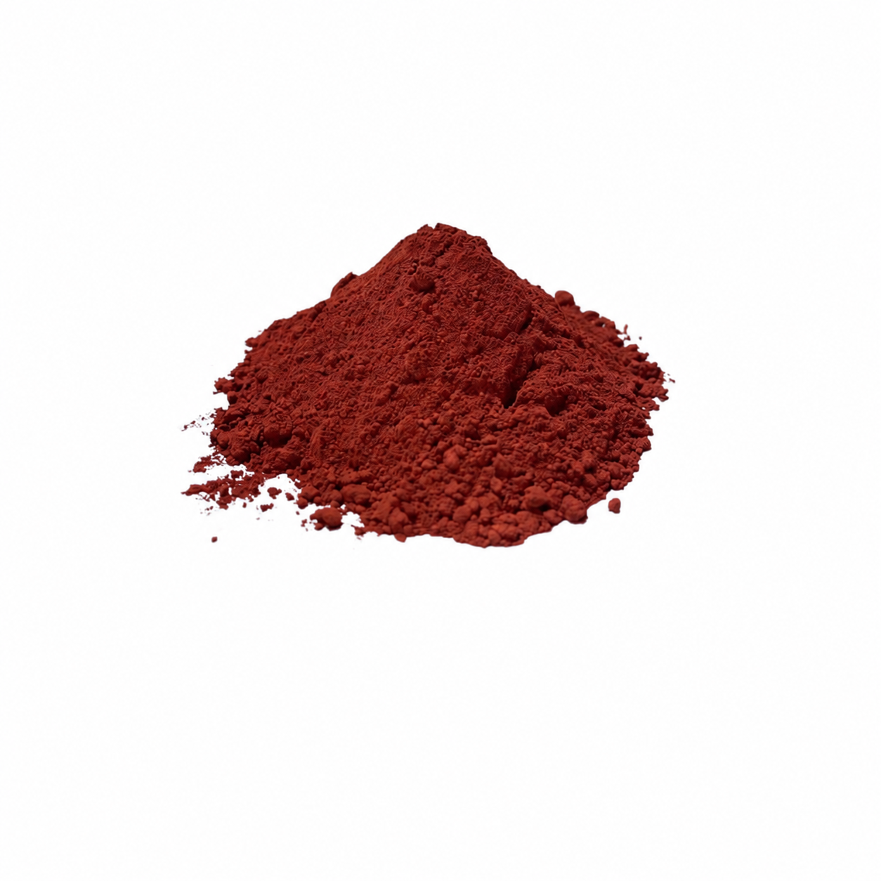 Red iron oxide pigment powder