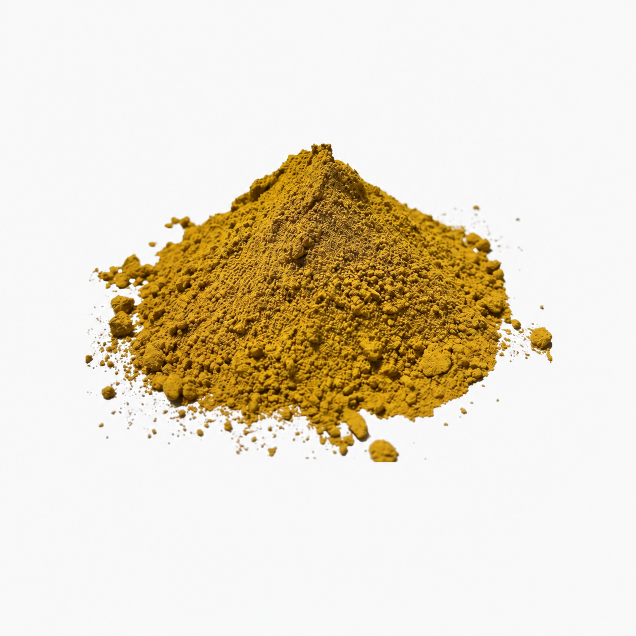 Yellow iron oxide pigment powder